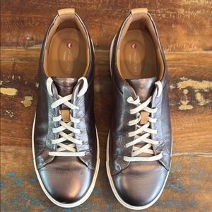 Clarks Women's Metallic Bronze Sneakers